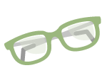 graphic of eye glasses