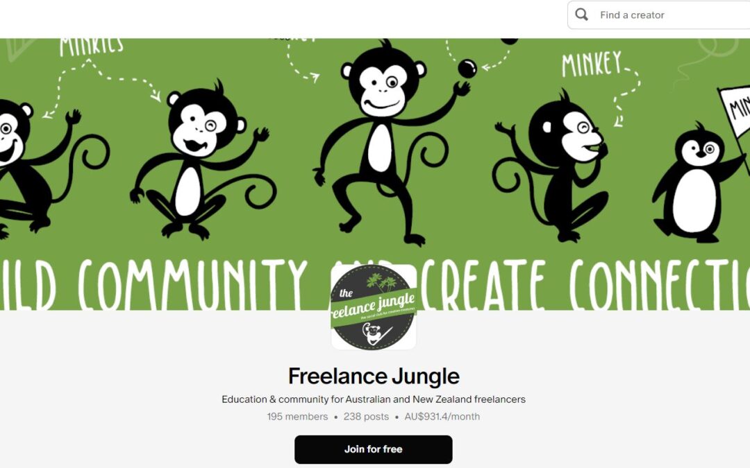 What’s on offer at the Freelance Jungle Patreon?